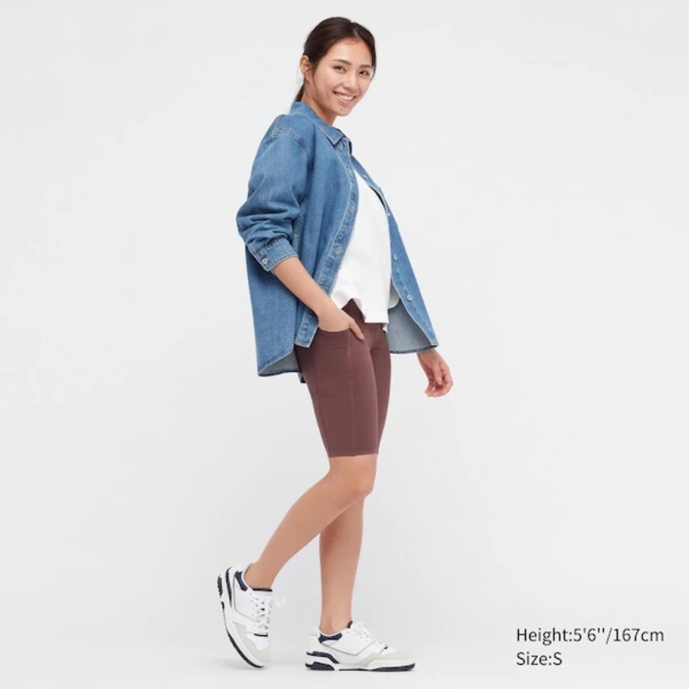 Uniqlo NWOT Biker Shorts